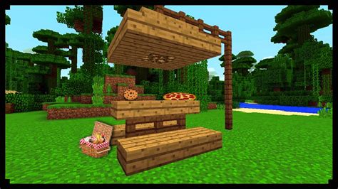 Picnic Table In Minecraft YouTube