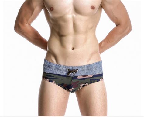 2019 hombres pantalones cortos traje de baño bañadores Gay Boxer Shorts