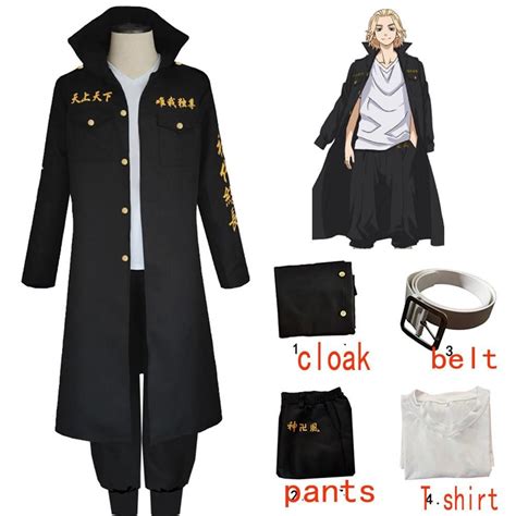 Anime Tokyo Revengers Sano Manjiro Cosplay Costume Unisex Tokyo Manji