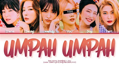 Karaoke Red Velvet 레드벨벳 Umpah Umpah Color Coded Enghanrom가사