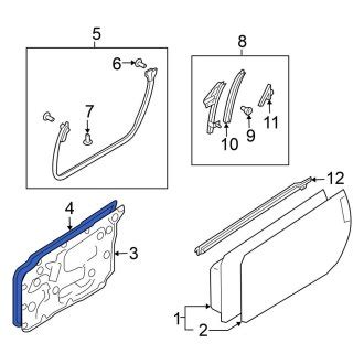 Nissan Murano Door Seals Weatherstripping Carid