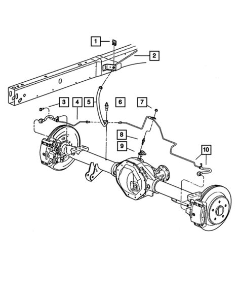 Brake Lines And Hoses For 2004 Dodge Ram 2500