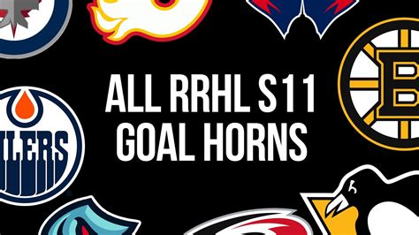 Season Rrhl Goal Horns Youtube