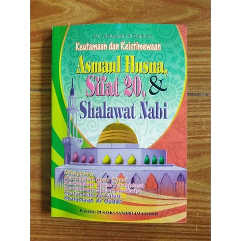 Jual Buku Keutamaan Dan Keistimewaan Asmaul Husna Sifat Shalawat