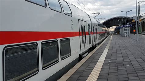 Ausfahrt Ic In Halle Saale Hbf Auf Gleis Youtube