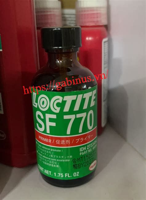 LOCTITE® SF 770 / XỬ LÝ BỀ MẶT - gabinus.vn