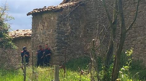 Detenido el hombre atrincherado en una masía tras herir a otro con una