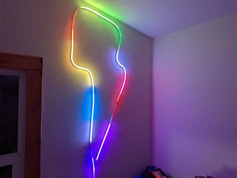 Review Govee S Neon Led Strip Bends To Your Will For Fun Wall Lighting