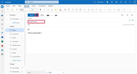 How To Schedule Your Emails In Outlook On Mac Web Or Pc