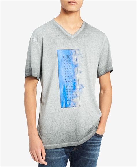 Calvin Klein Jeans Mens Graphic Print T Shirt Macys