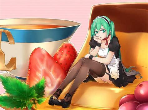 Sweet Treats Pretty Cg Adorable Sweet Fruit Nice Anime Beauty