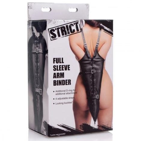 Strict Full Sleeve Arm Binder Black Sex Toys At Adult Empire