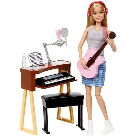 Mu Eca Y Playset Barbie M Sica Quiero Ser Compositora Fcp Barbiepedia