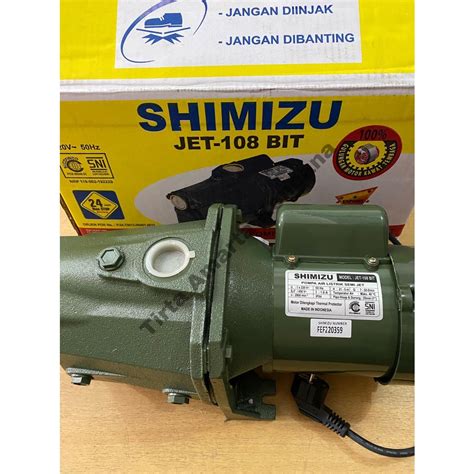 Jual Pompa Air Semi Jet Pump Shimizu Jet 108 BIT Otomatis Shopee