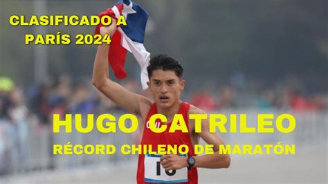 Hugo Catrileo rompe récord chileno de Maratón en Houston y clasifica a