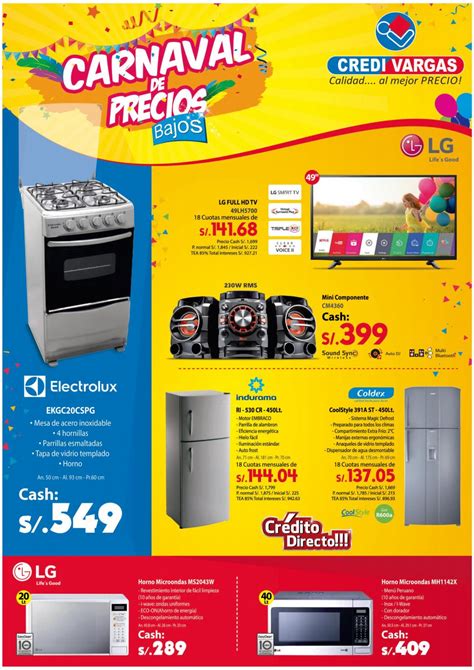 Carnaval De Precios Bajos Febrero Credivargas By Credivargas Issuu