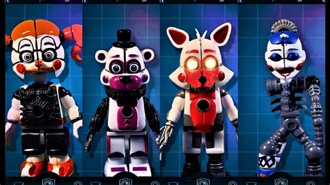 Fnaf Ar Special Delivery Lego Sister Location Animatronics Workshop