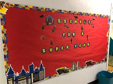 Superheroes Welcome Bulletin Board Welcome Bulletin Boards Preschool