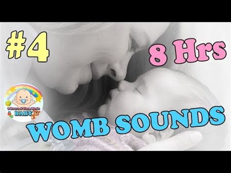 White Noise Lullaby 8 Hours Help Baby Go To Sleep Womb Sounds And Heart