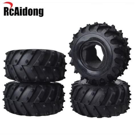 Rc Rubber Tires For Tamiya Gf Mud Blaster Blackfoot Monster Beetle