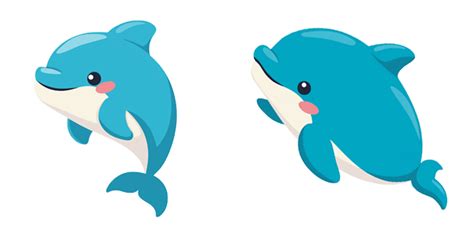 Adorable Dolphin Cursor Sweezy Custom Cursors