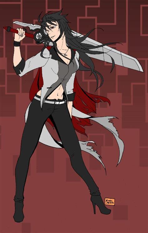 Rwby Art Genderbent Qrow Wallpaper Rwby Amino