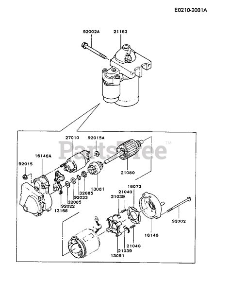 Kawasaki Fb V Bs Kawasaki Engine Starter Parts Lookup With