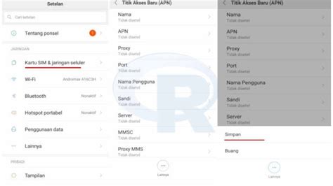 Cara Setting APN Telkomsel 4G Di HP Xiaomi Tercepat