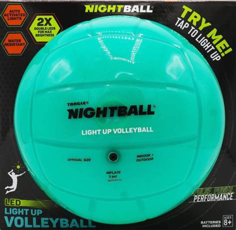 Nightball Volleyball Led Volleyball Light Up Glow In The Dark