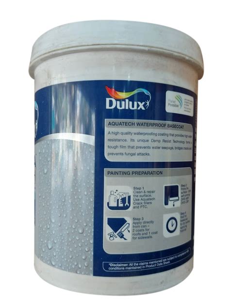 Dulux Aquatech Exterior Waterproof Basecoat Paint 1 Ltr At Rs 390