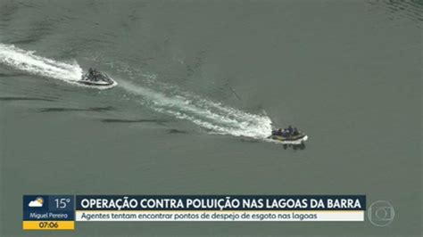 Pm E Inea Fazem Opera O Contra Despejo Irregular De Esgoto Nas Lagoas