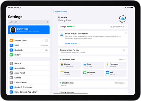 Menggunakan Icloud Di Ipad Apple Support Id