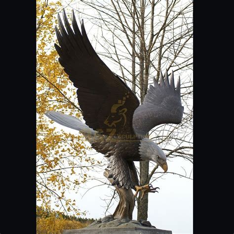 Outdoor Life Size Bald Eagle Statue For Sale