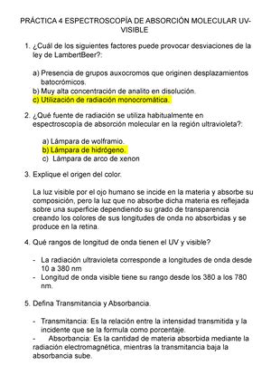 Práctica 10 Cromatografía DE Gases quimica inorganica PRÁCTICA