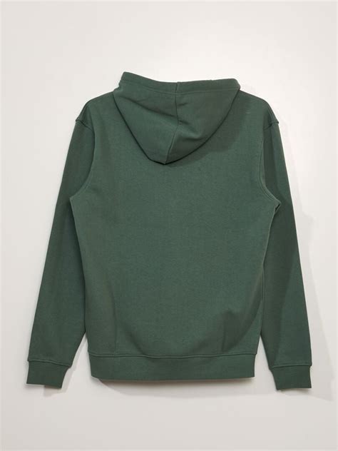 Sudadera De Ch Ndal Con Capucha Verde Kiabi