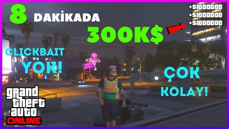 GTA 5 ONLİNE SINIRSIZ PARA KASMA 8 DAKİKADA 300 000 YouTube