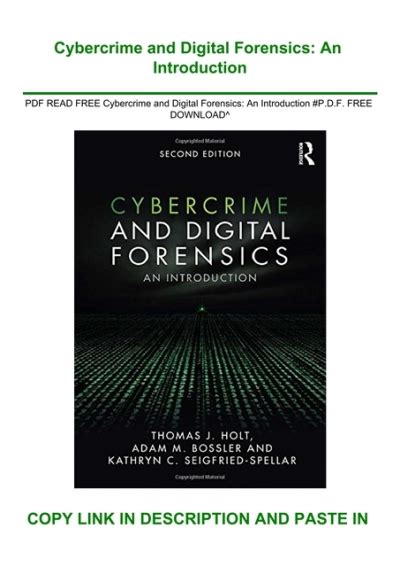 Pdf Read Free Cybercrime And Digital Forensics An Introduction P D F