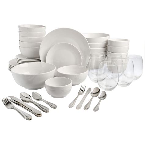 Gibson Home All U Need Dinnerware Combo Set White Piece Nellis