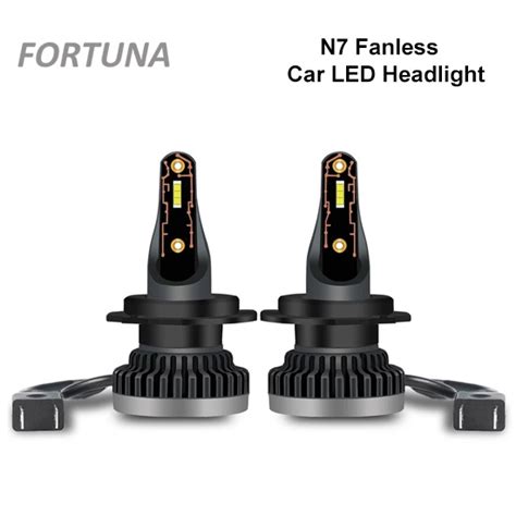 N7 Fanless Car LED Headlight