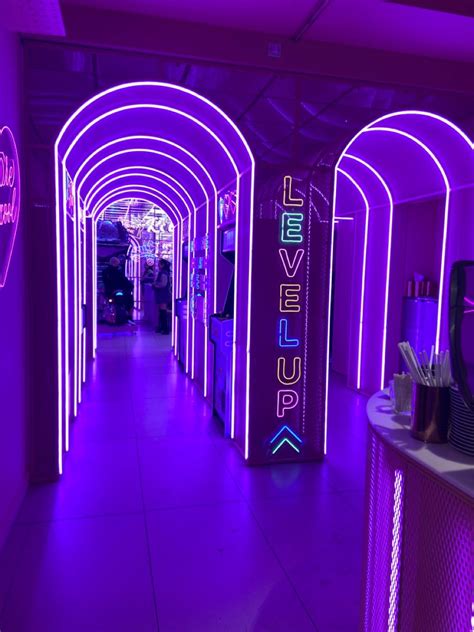 Purple Aesthetic Nightclub Design