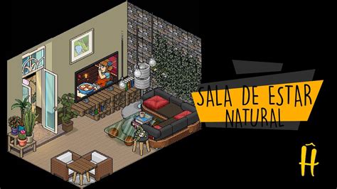 Habbo Sala De Estar Natural Nature Living Room Construção