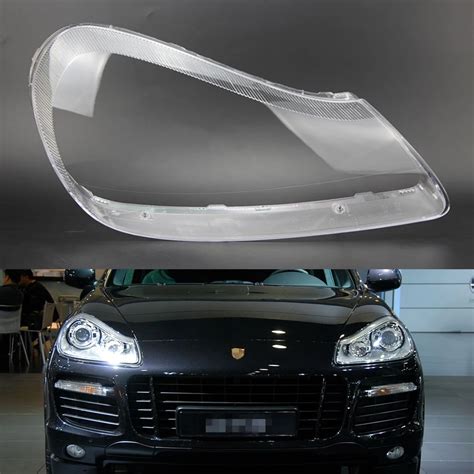 For Porsche Cayenne Car Headlight Headlamp Clear