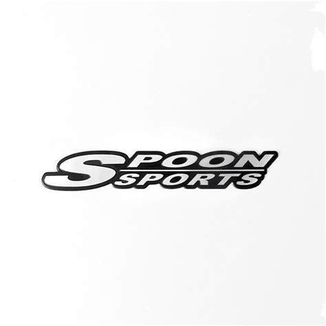 Spoon Sports ステッカー アルミ エンブレム メルカリ