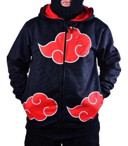 Agasalho Blusa De Frio Naruto Anime Akatsuki Desenho Moletom Athletic