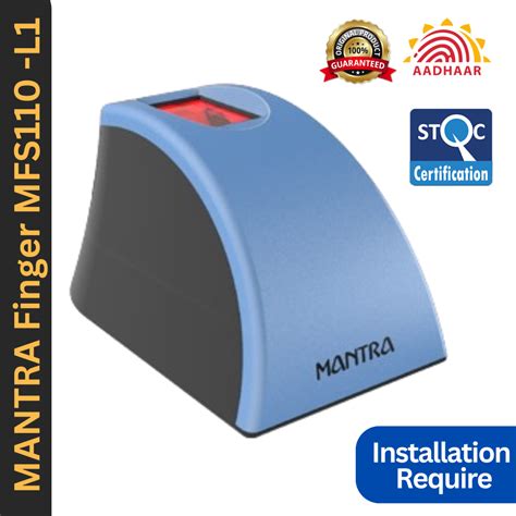 Mantra Finger Device Mfs L A High Quality Uidai Approved