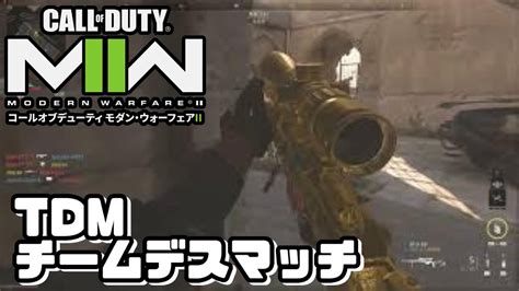 【cod Mw2】ps4版でsr チームデスマッチプレイ動画 129 Call Of Duty Modern Warfare Ii Youtube