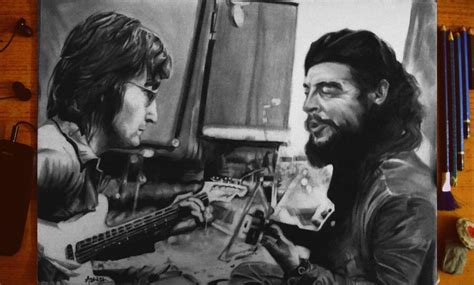 Che Guevara And John Lennon In A Gig Session By Ashishhtc On DeviantArt