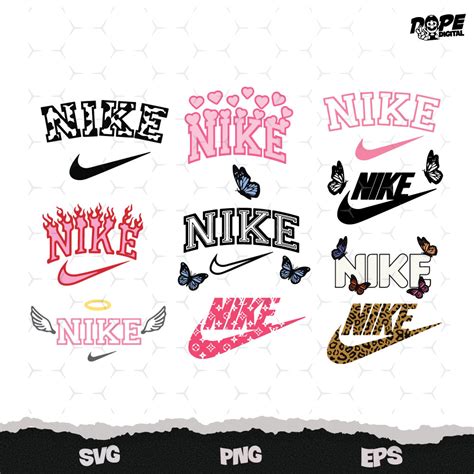 Nike Logo Bundle Svg Trending Svg Nike Logo Svg Fashion B Inspire Uplift