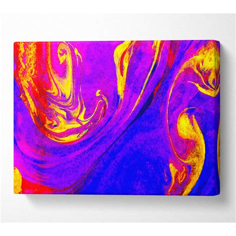 ModernMoments Energielinien Kunstdrucke Auf Leinwand Wrapped Canvas