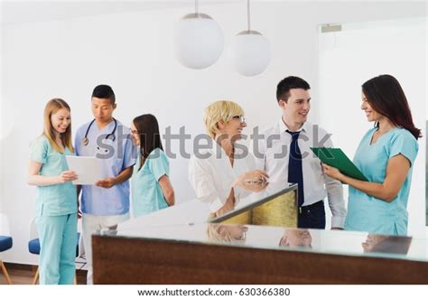 Waiting Room Doctors Office Doctors Patients Stock Photo Edit Now